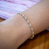 contrasting beaded bracelet - Image 2